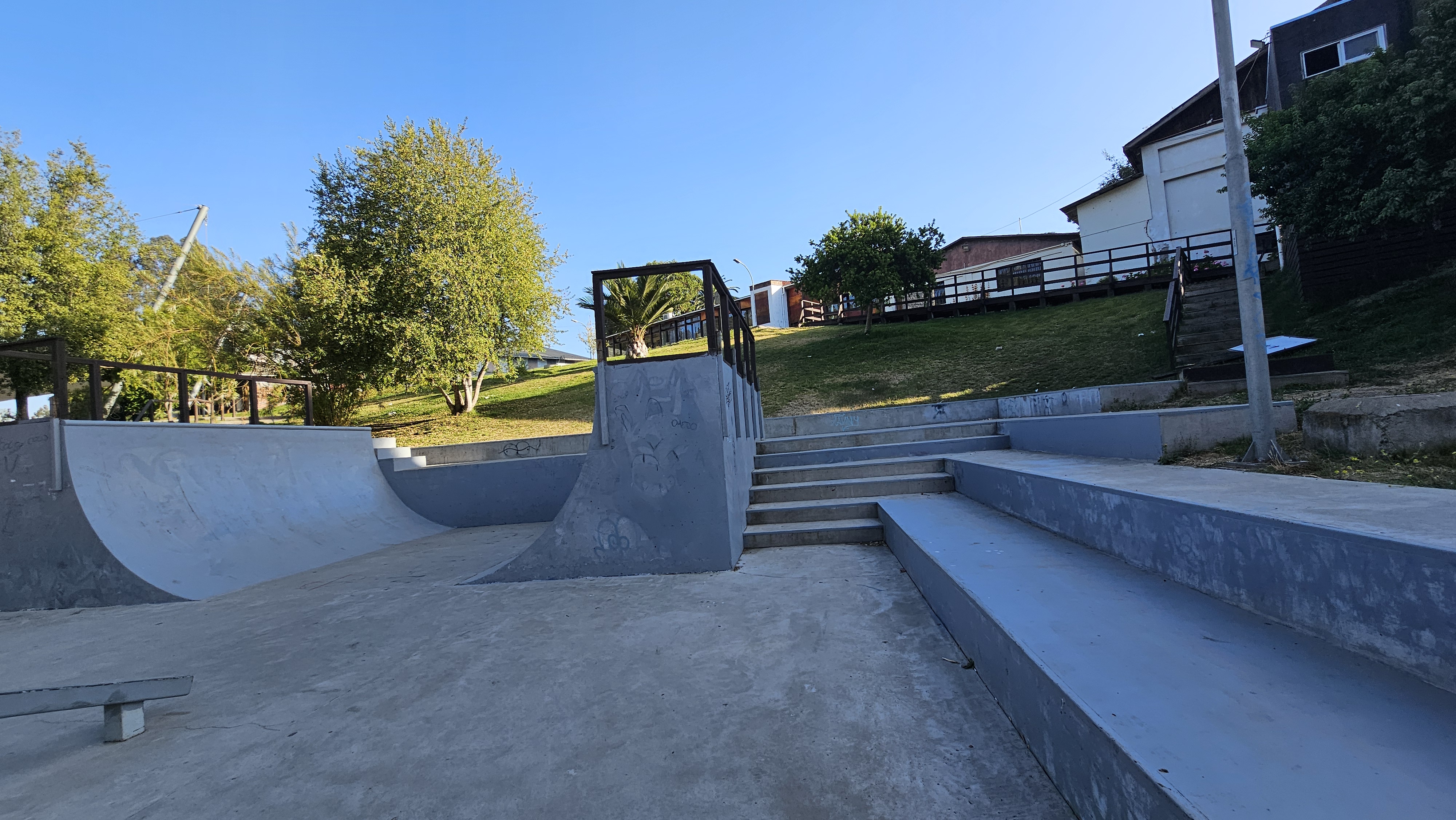 Fotografía del skatepark
